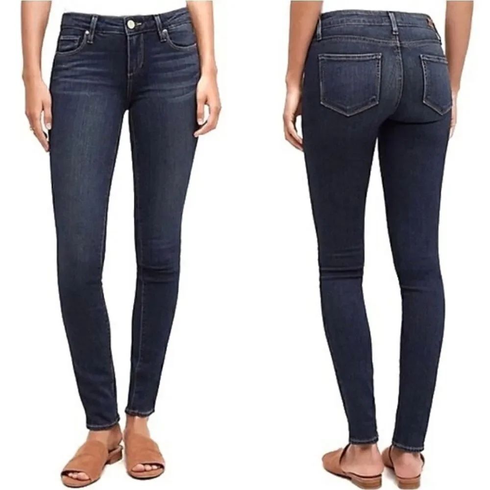 EC PAIGE DENIM SKYLINE SKINNY JEANS SZ. 29 (8)